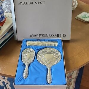 Towle Silverplate Dresser Set